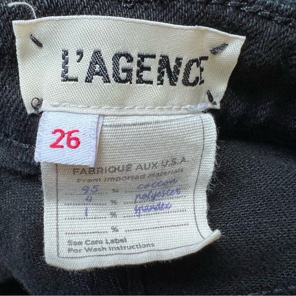 L’AGENCE Skinny Maigre High Rise Crop Jeans Size 26 - Picture 9 of 14